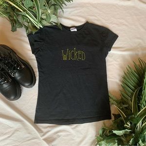 Black Jeweled Tee